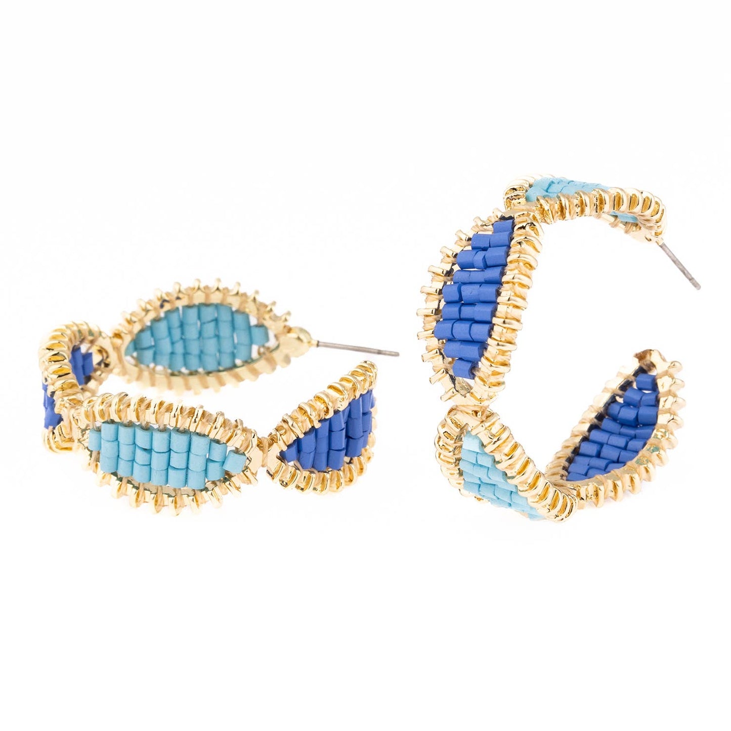 Michelle McDowell Brooke Earrings Sky Blue