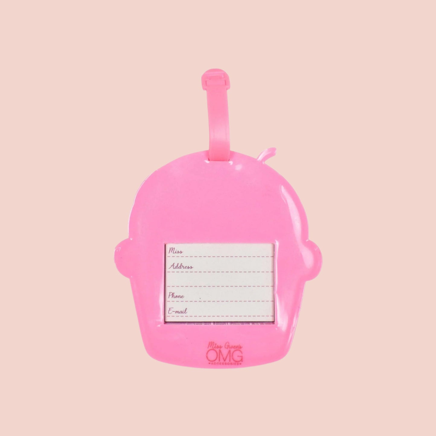 Cupcake Luggage Tag 2 Piece Set