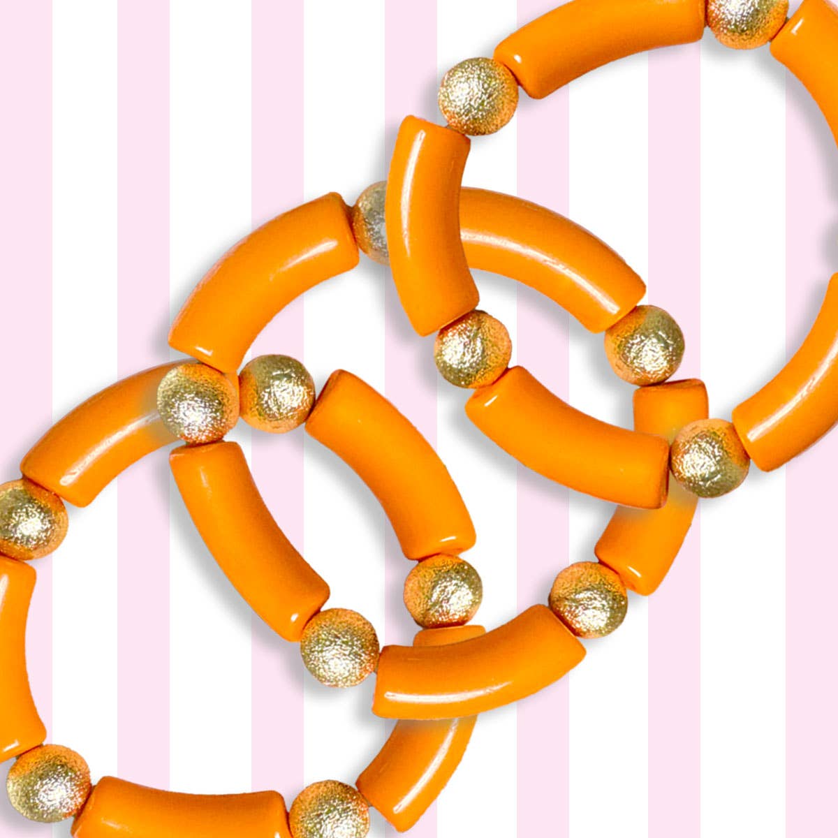 Wrenley Bracelet | Orange