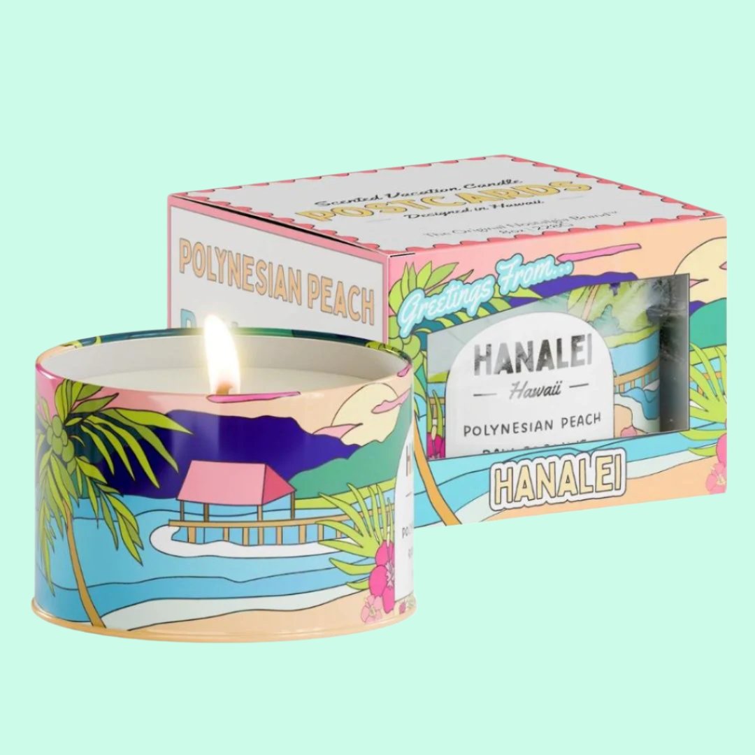 Hanalei Kauai Destination Candle