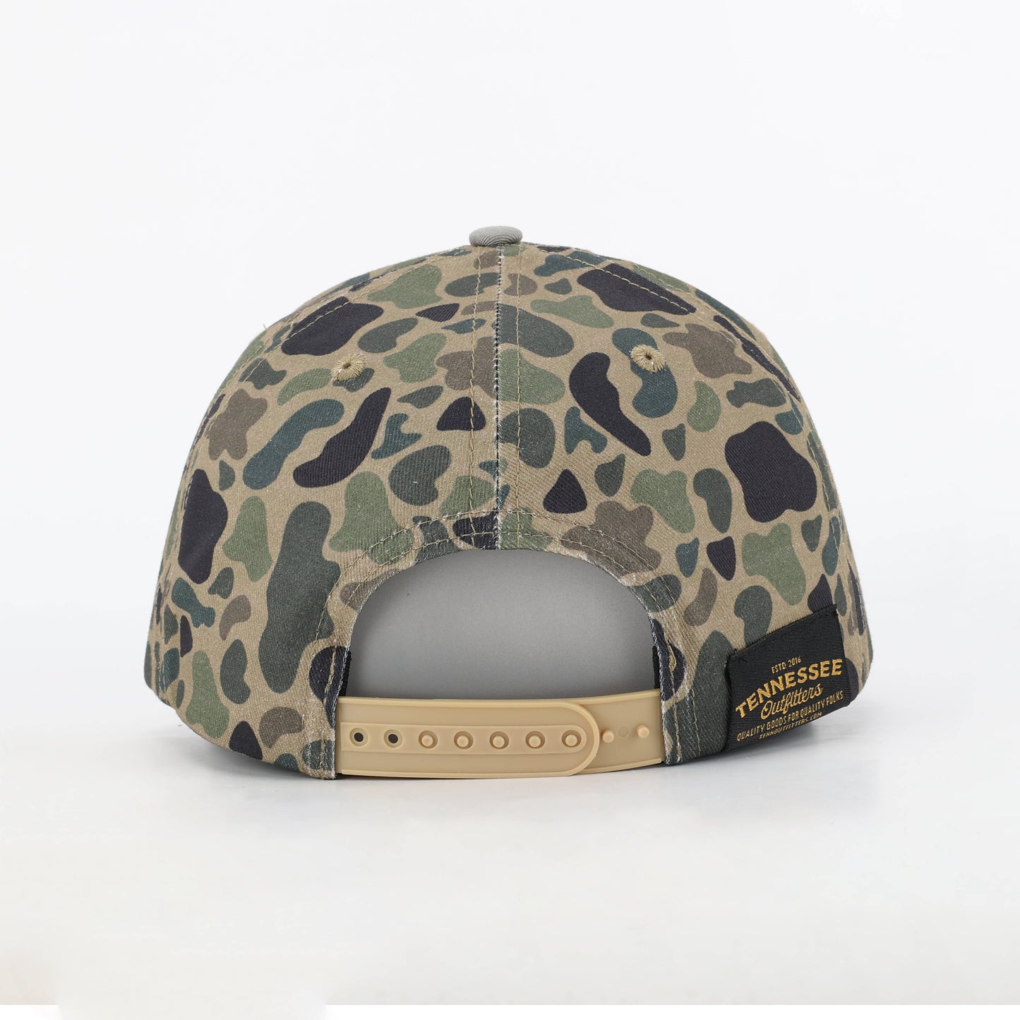 Tennessee "TN Hat" in Camo & Smokey Gray