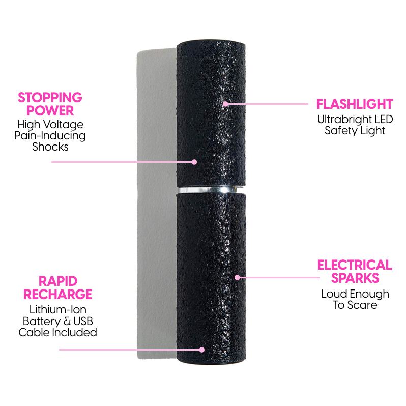 BLINGSTING Mini Glitter Stun Gun