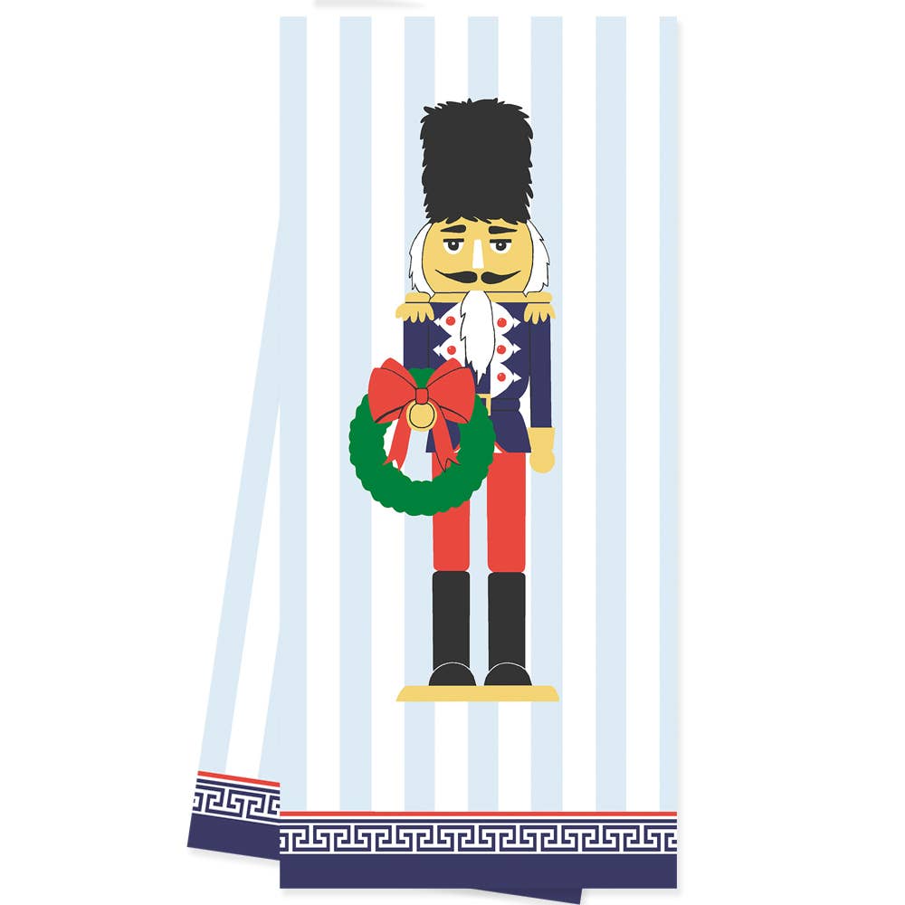 Nutcracker Stripe Tea Towel