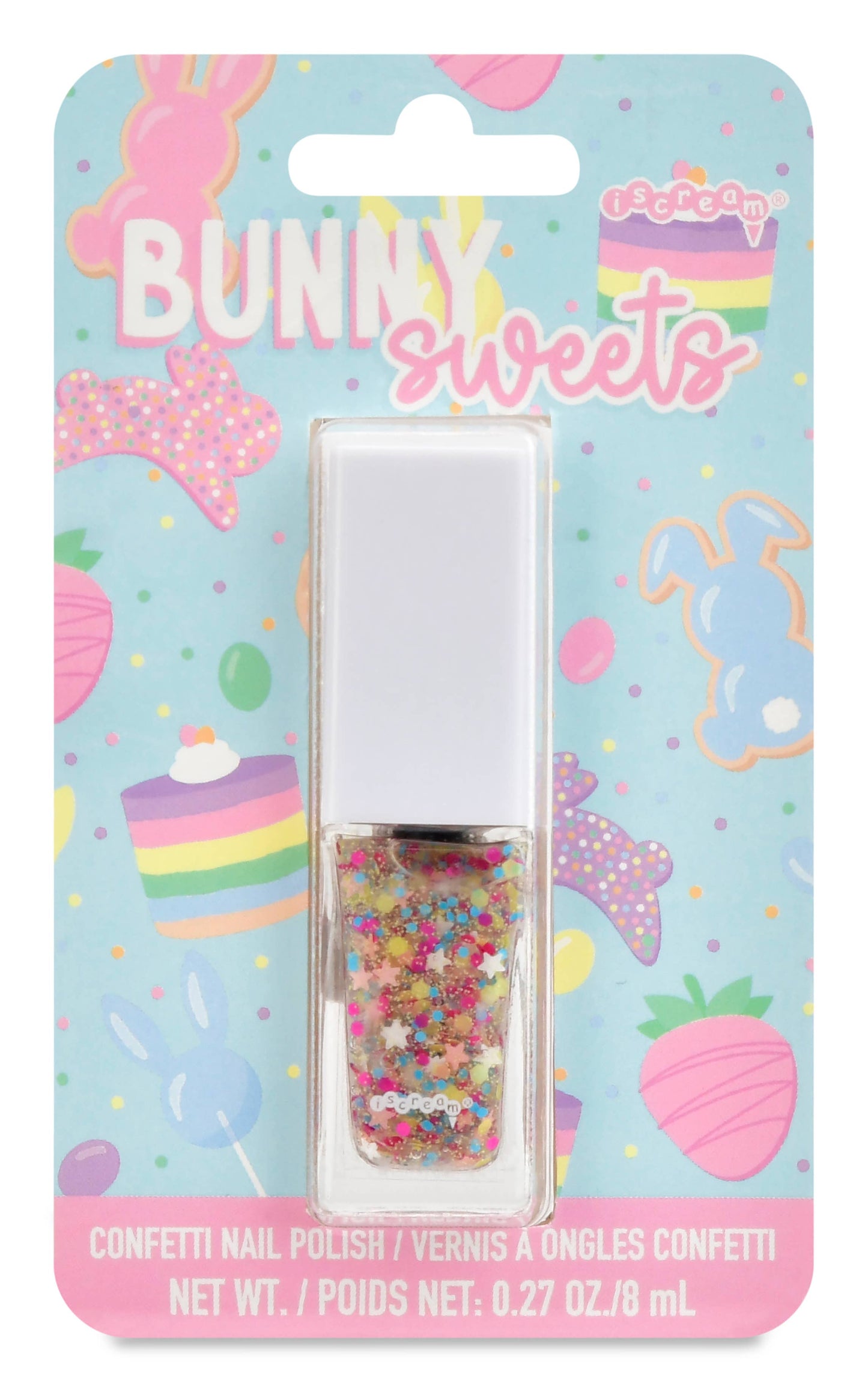 Bunny Sweets Confetti Nail Polish Iscream