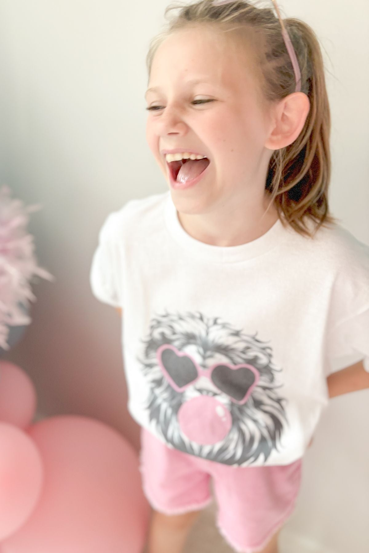 Lion Bubbles Youth Graphic Tee
