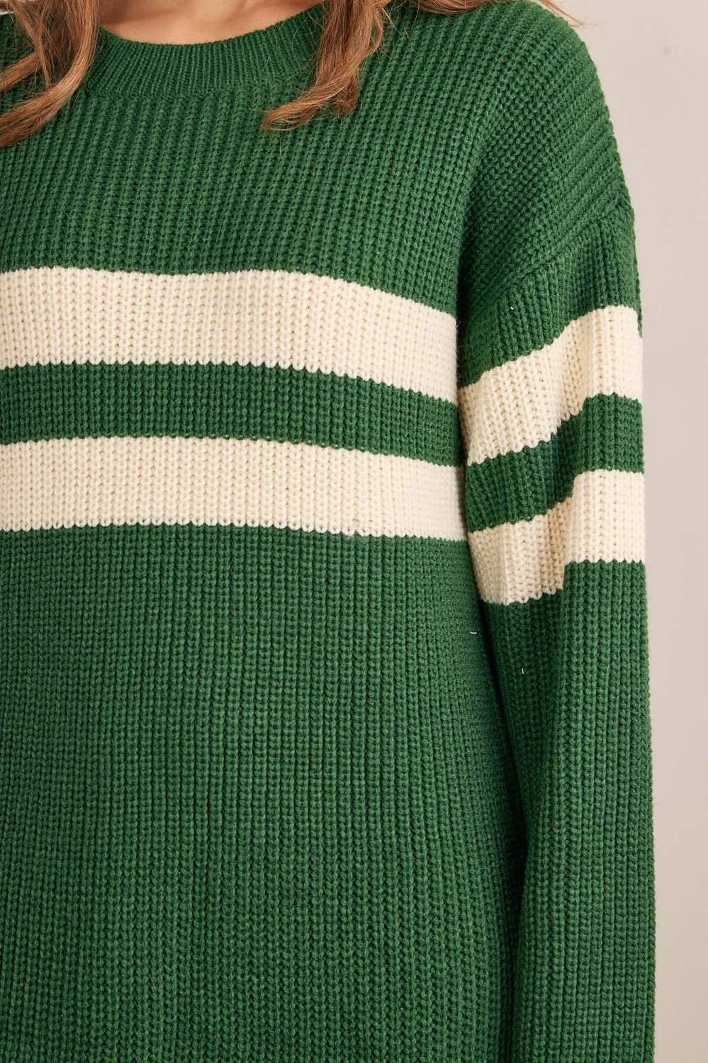 Chill Out Sweater Dress | Forest Green