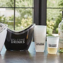 Acrylic Champagne Bucket | Welcome Drinks