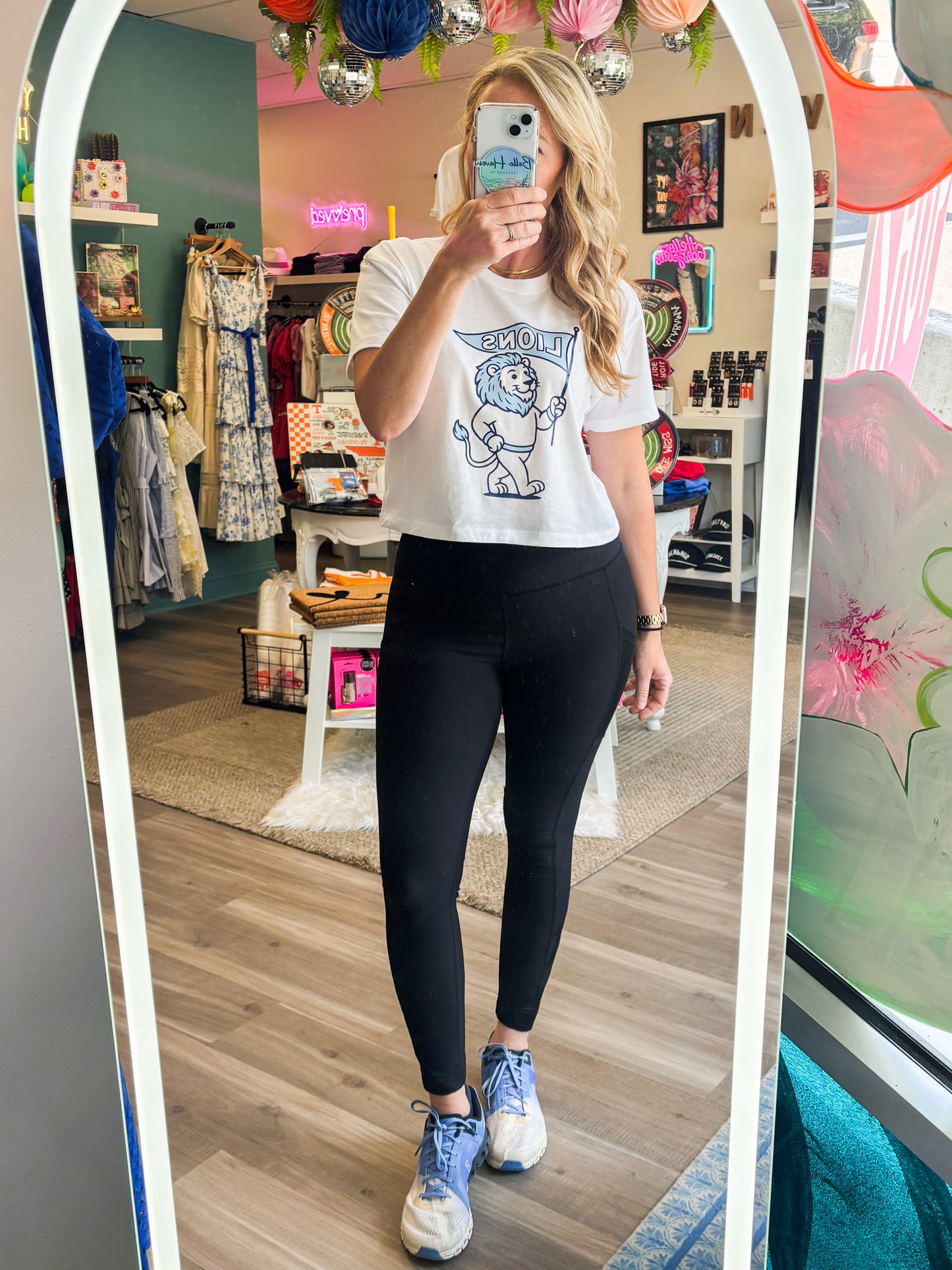 Roar & Rally Crop Tee
