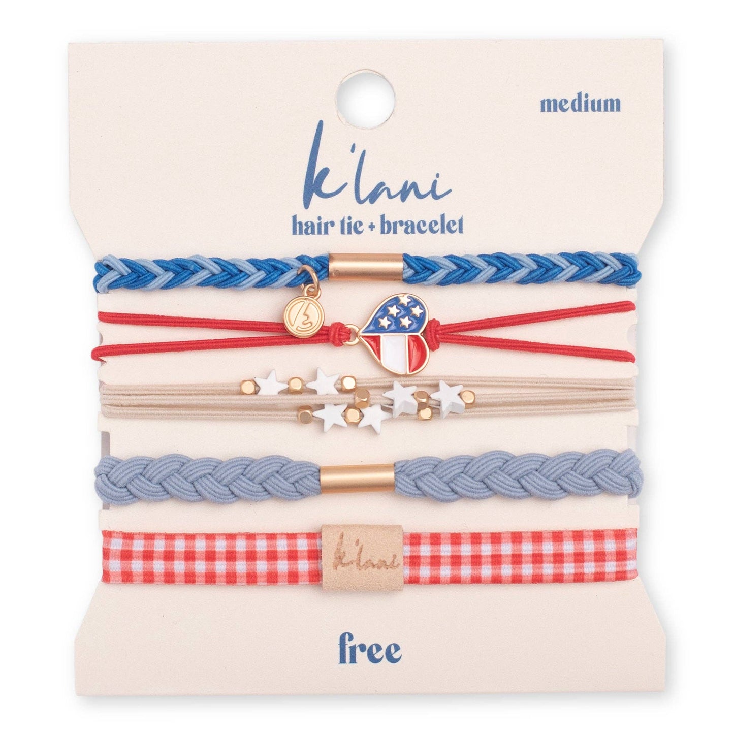 K'lani Free Hair Tie and Bracelet Set