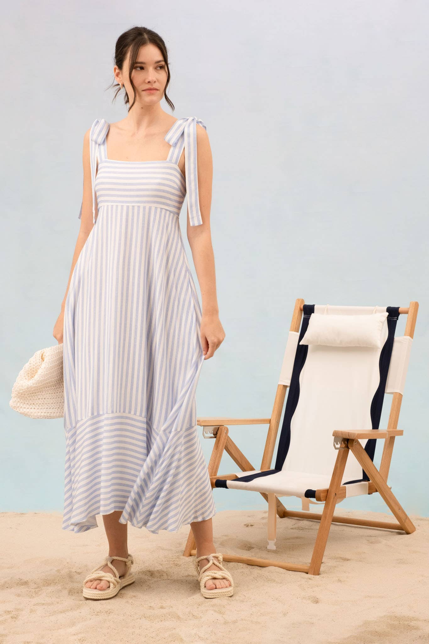 Summer Stripe Maxi Dress