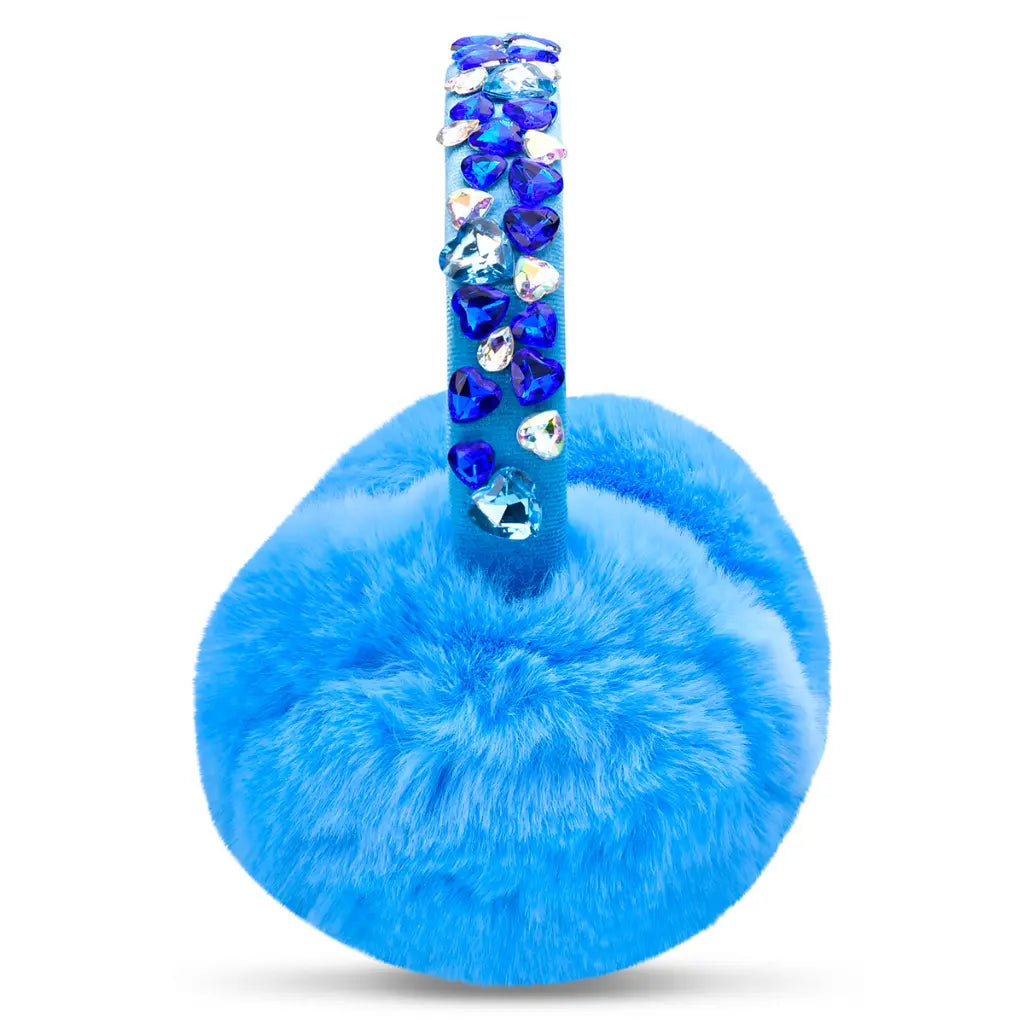 Blue Jazzy Jewels Earmuffs