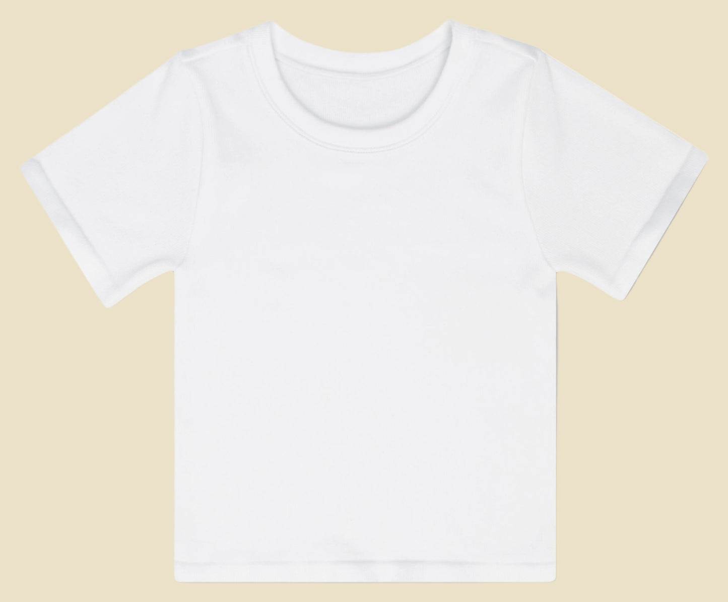 Honor Roll Ribbed Tee | White