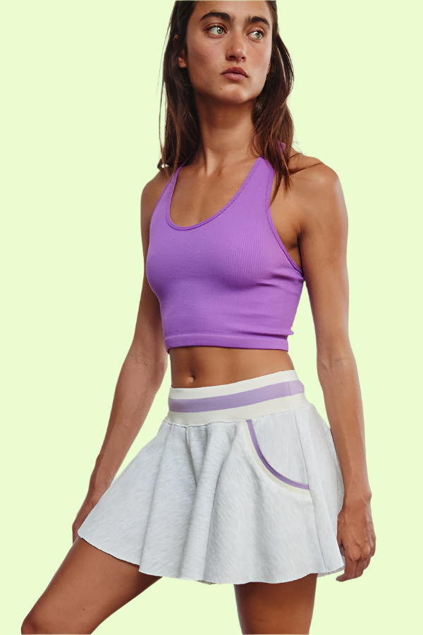 Lavender Lounge Flowy Shorts