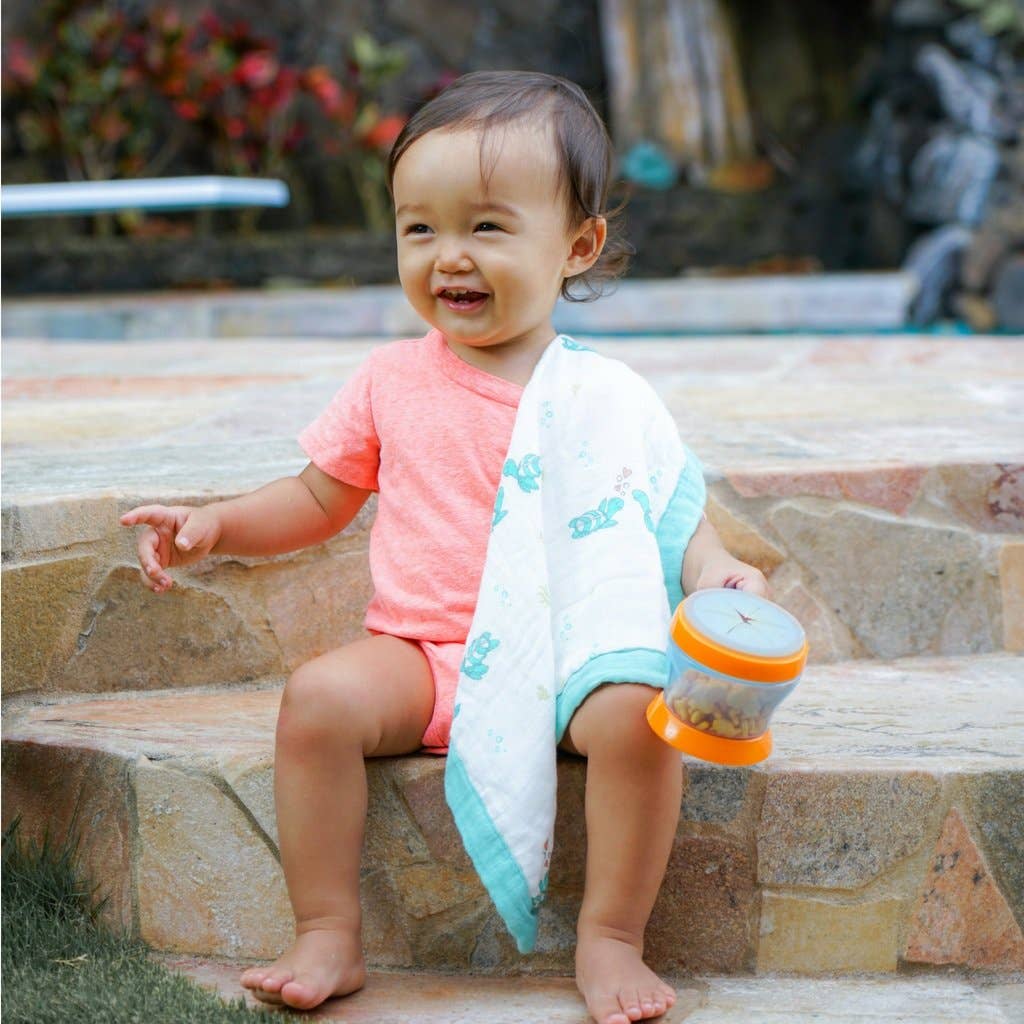 Honu Honi Baby Bamboo Security Blanket