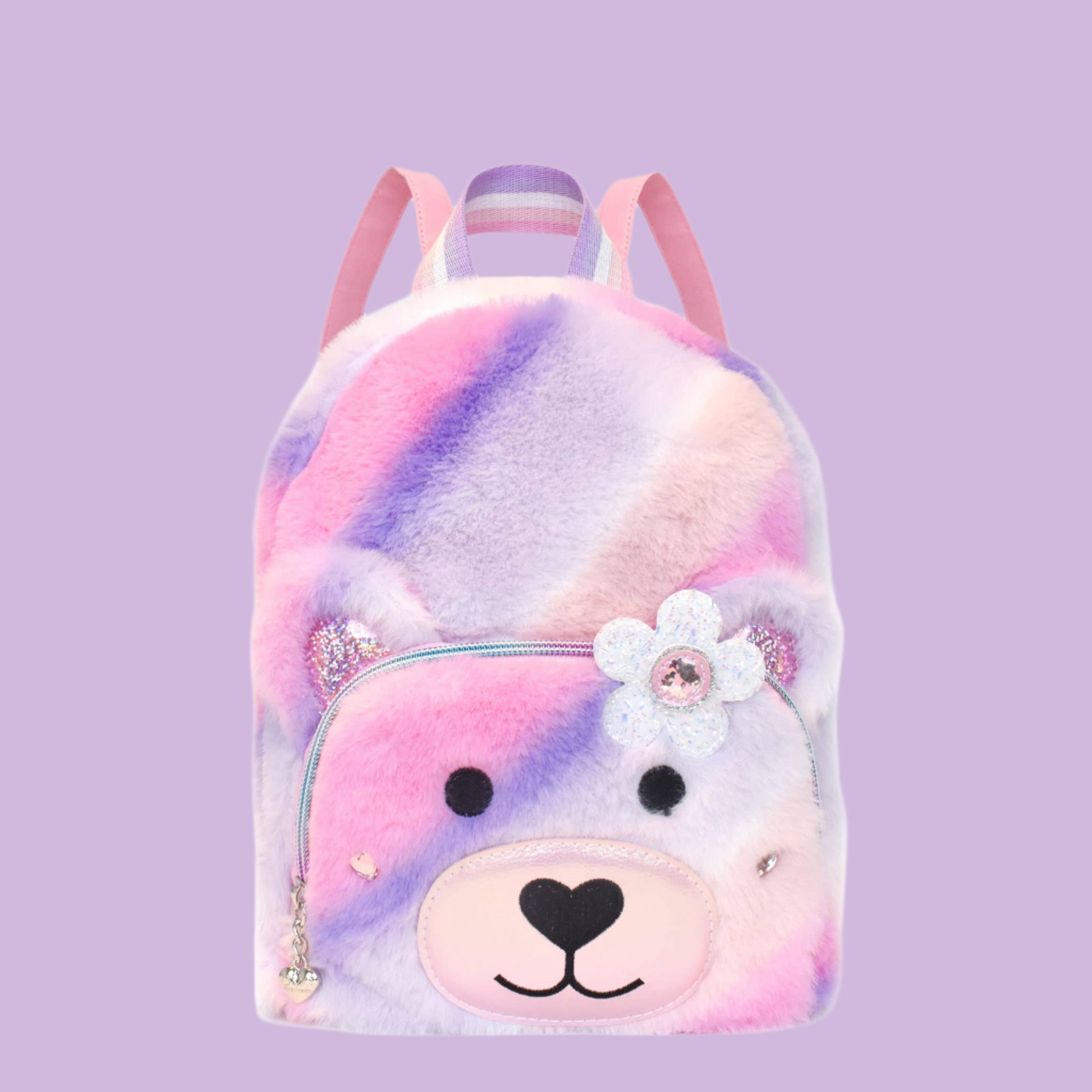 Miss Winny Plush Ombre Mini Backpack