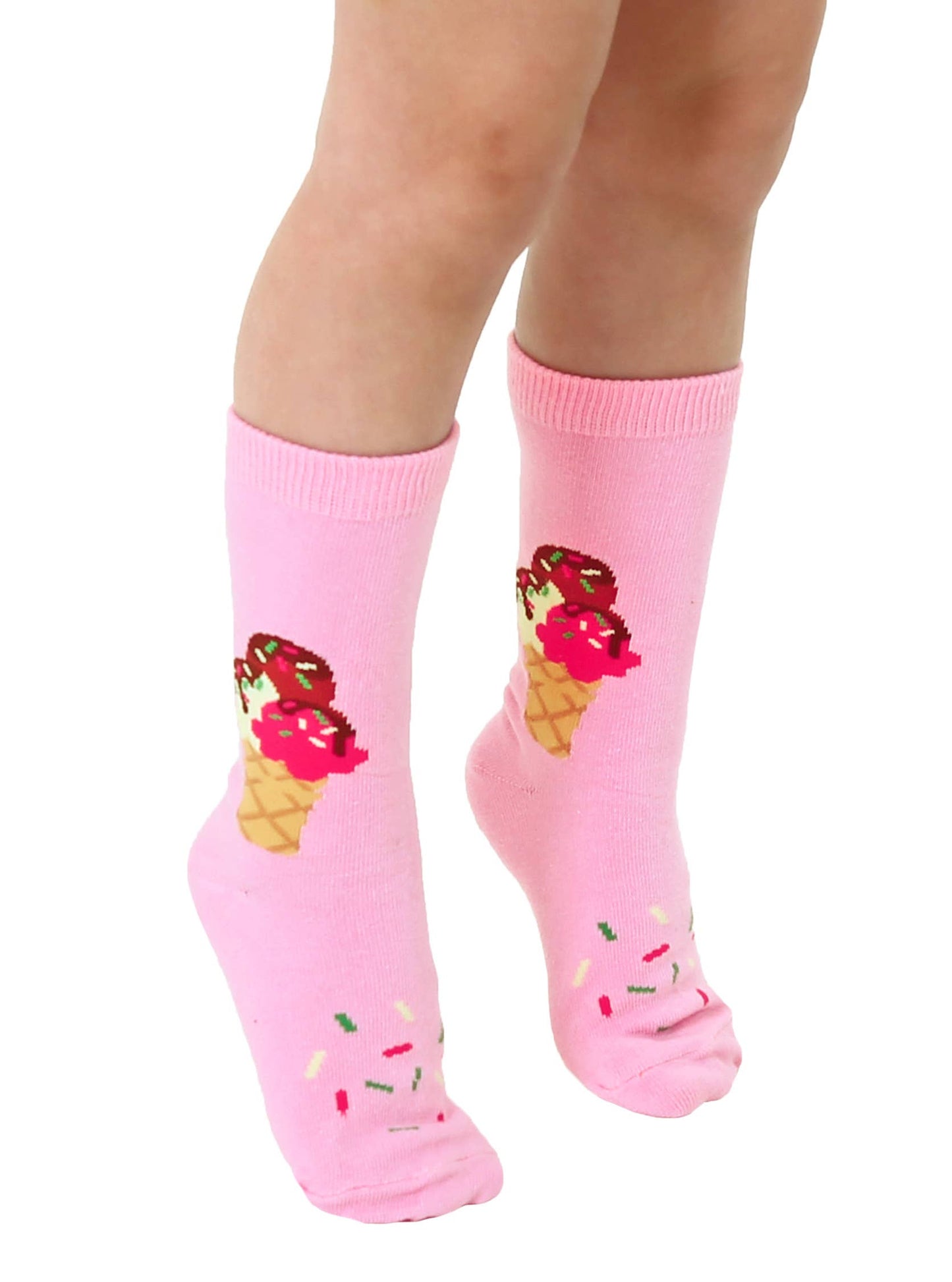 3D Ice Cream Cone Socks