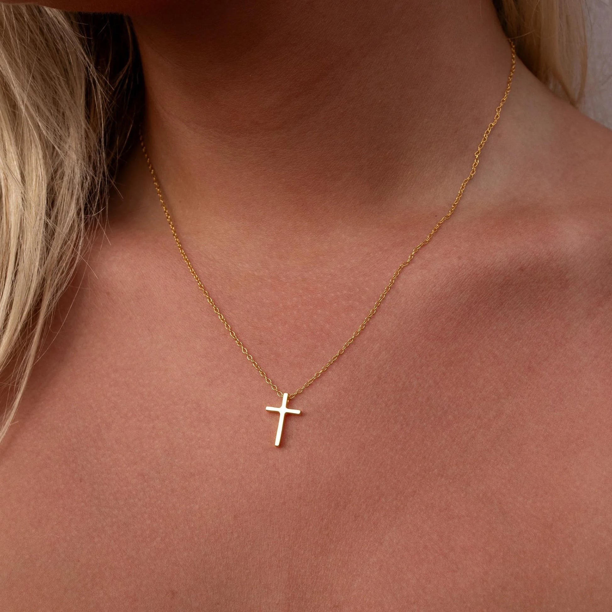 ALCO Gold Cross Necklace