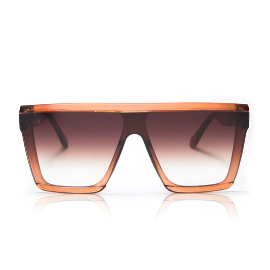 dime unlocked brown gradient polarized sunglasses