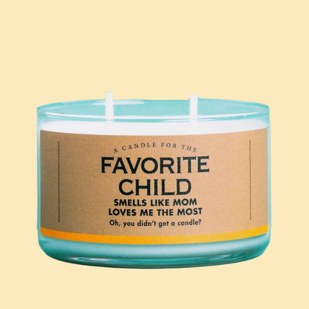 Favorite Child Funny Candle