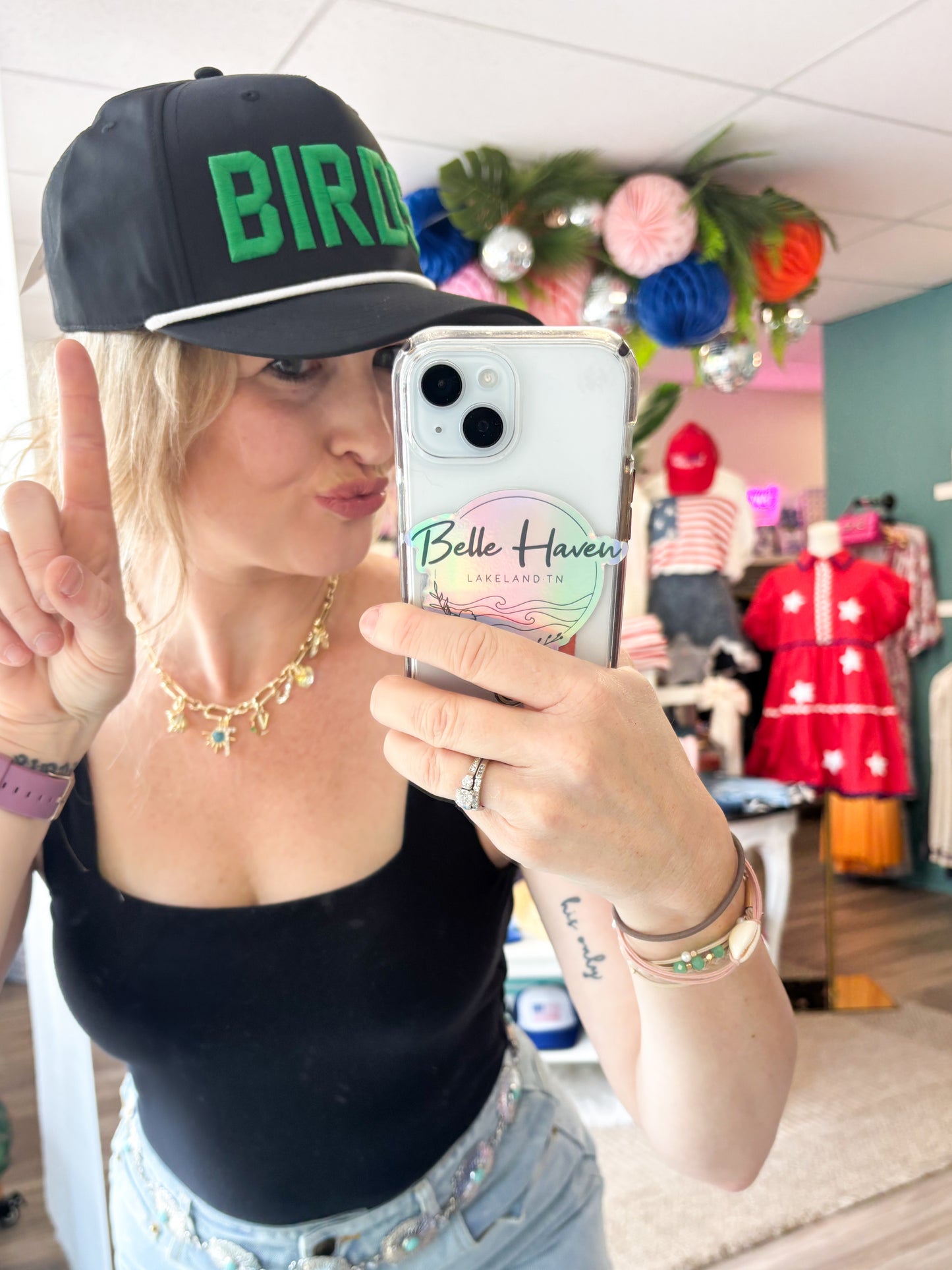 BIRDS Performance Rope Hat | Black