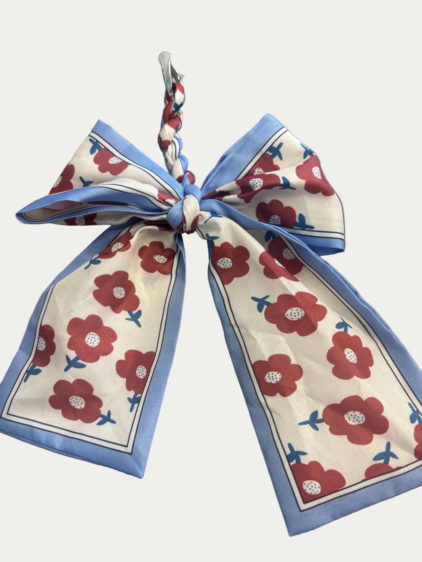 Floral Bloom Scarf Bag Charm | Multiple Colors