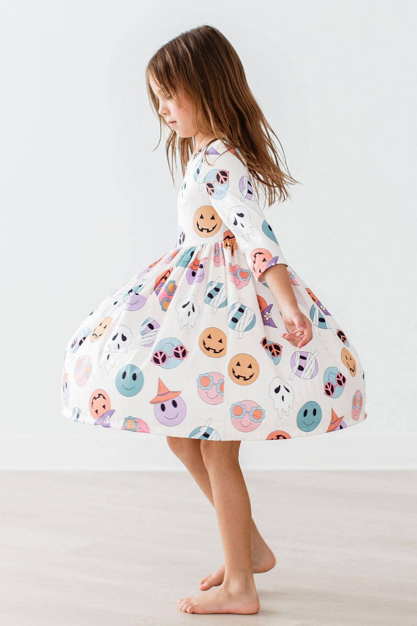 Monster Mash Girls Twirl Pocket Dress