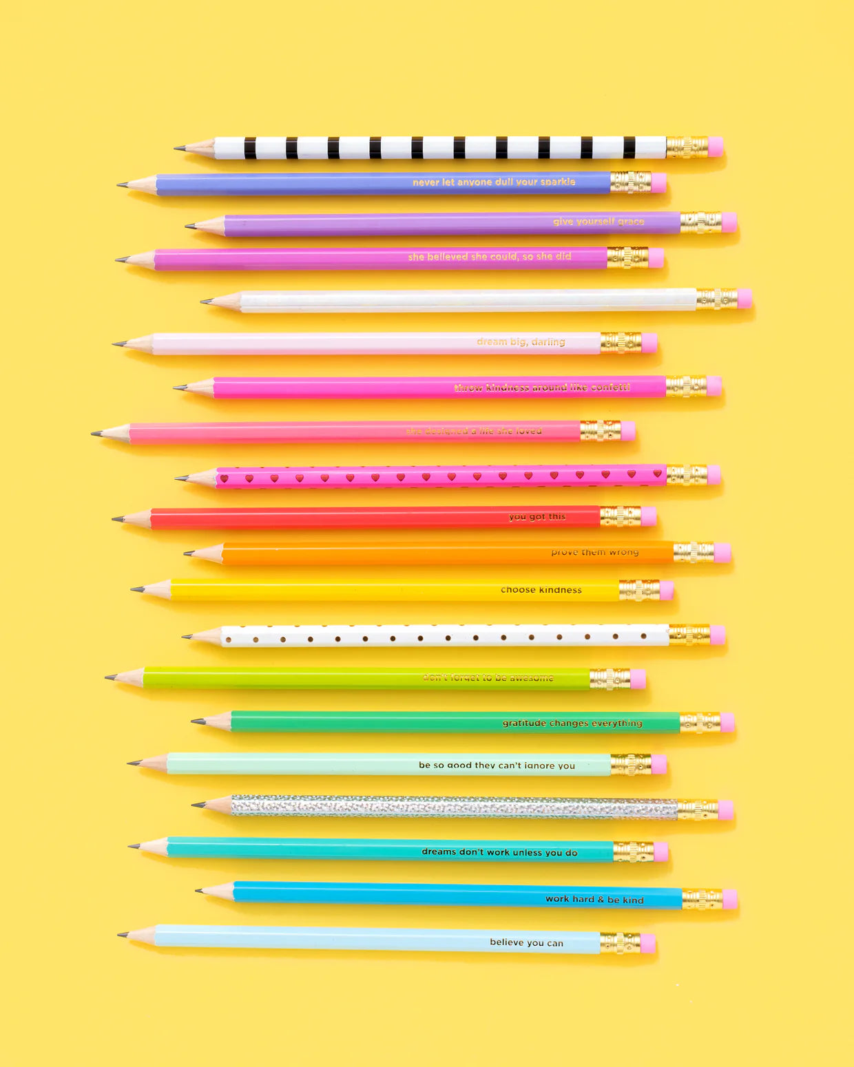 Motivational Pencil Gift Set