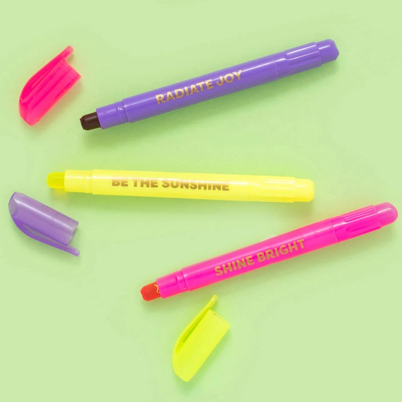 Shine Bright Wax Highlighter Set