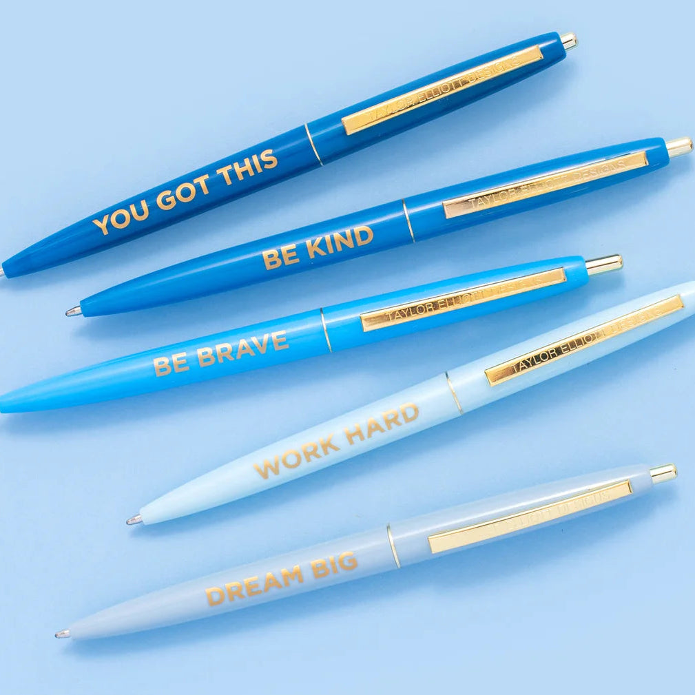 Taylor Elliott Motivational Pen Set