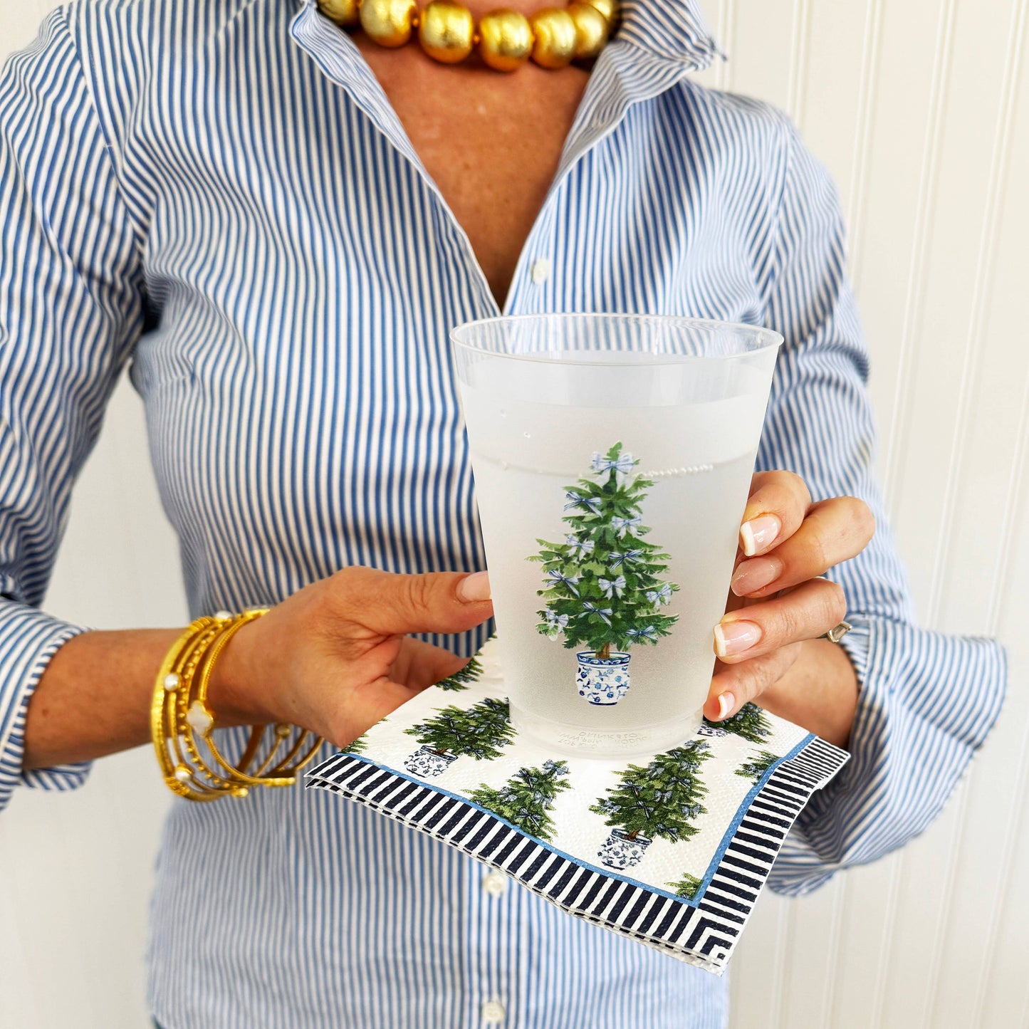 Christmas Tree Cocktail Napkins