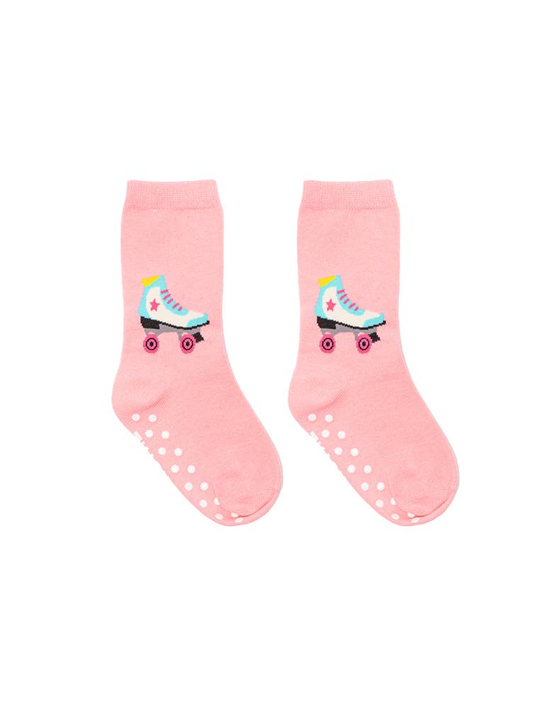 3D Roller Skate Crew Socks