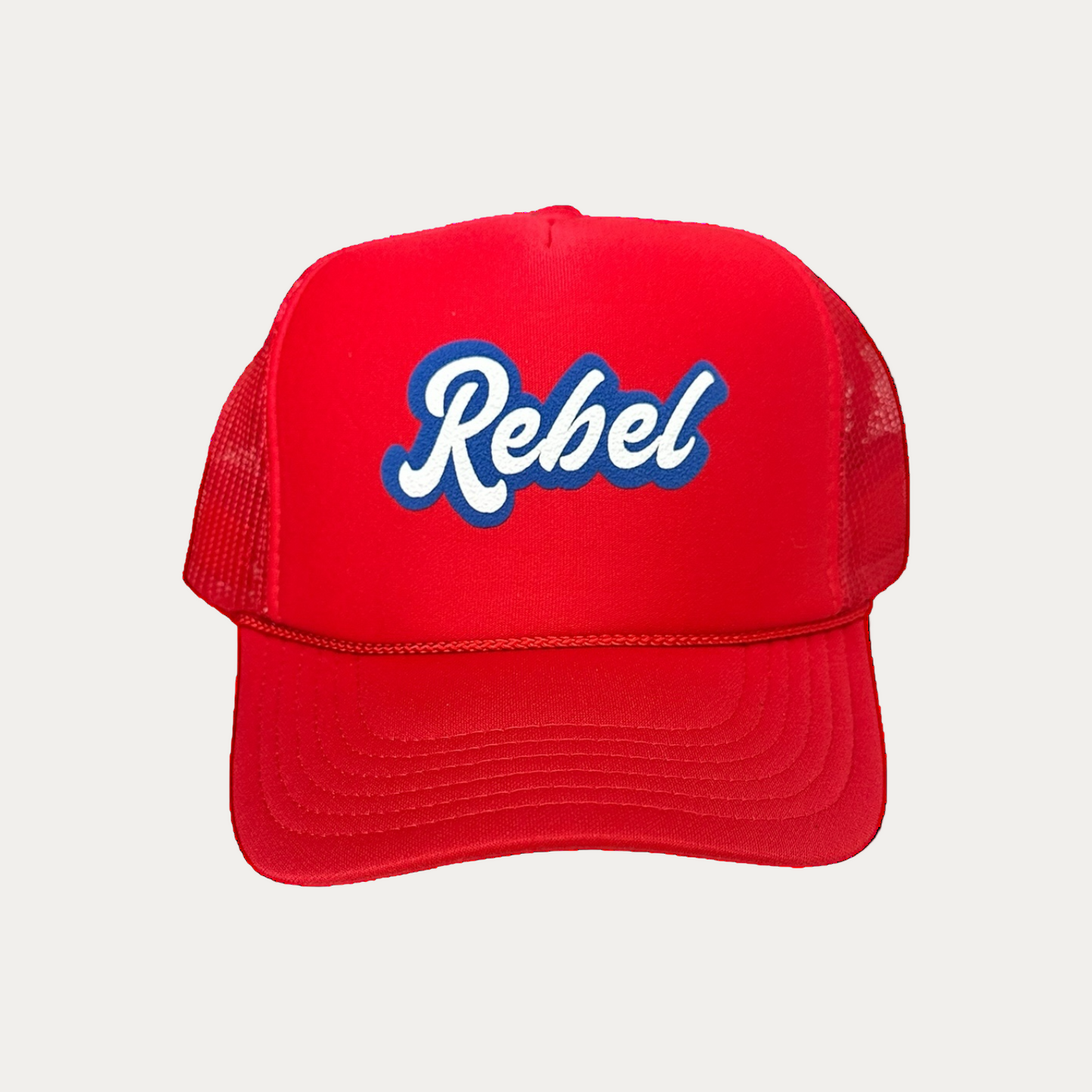 Rebel Red White Blue Gameday Trucker Hat