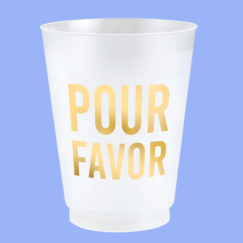 Pour Favor Reusable Frost Cups