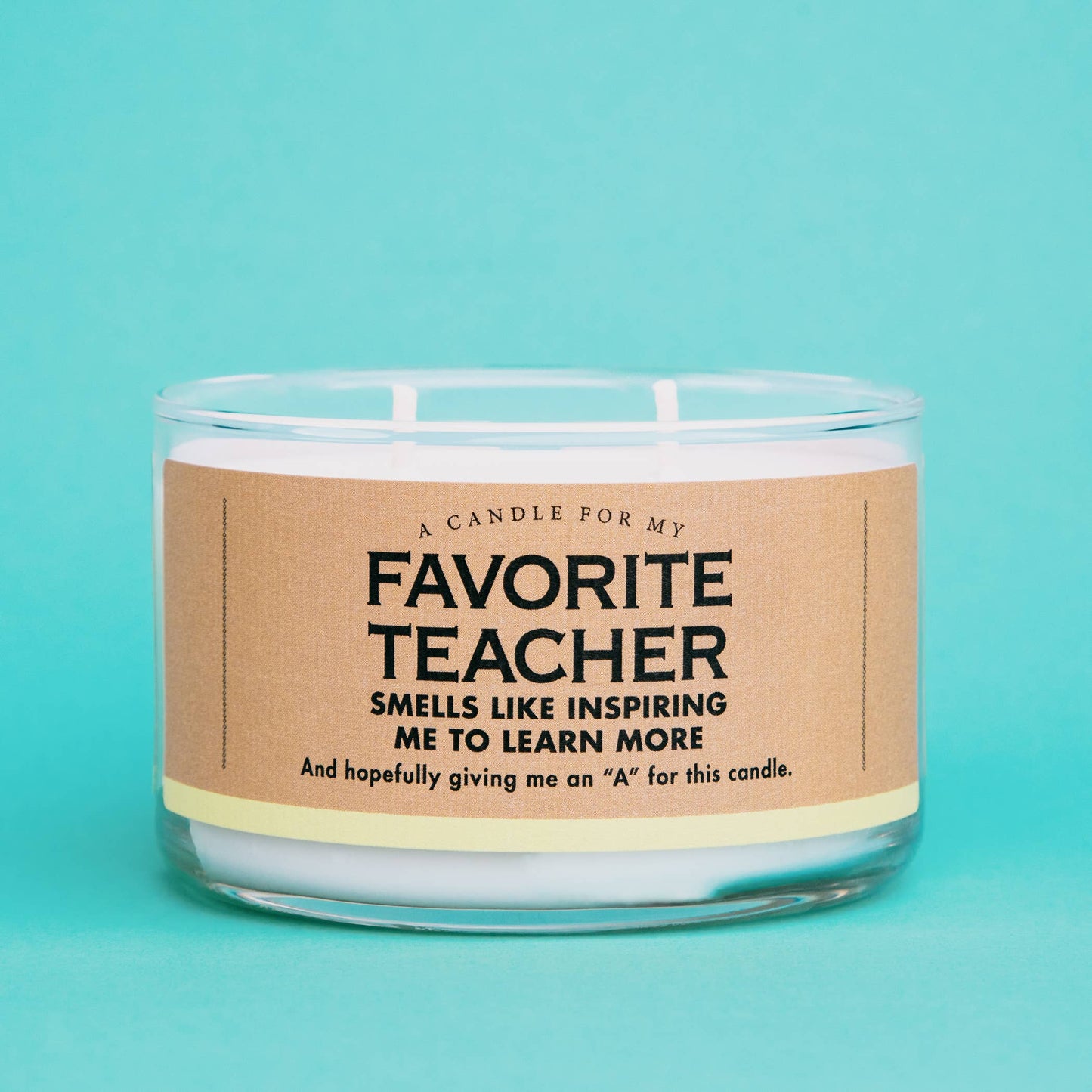 A Candle For My Favorite Teacher Funny Candle