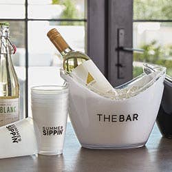 Acrylic Champagne Bucket | The Bar