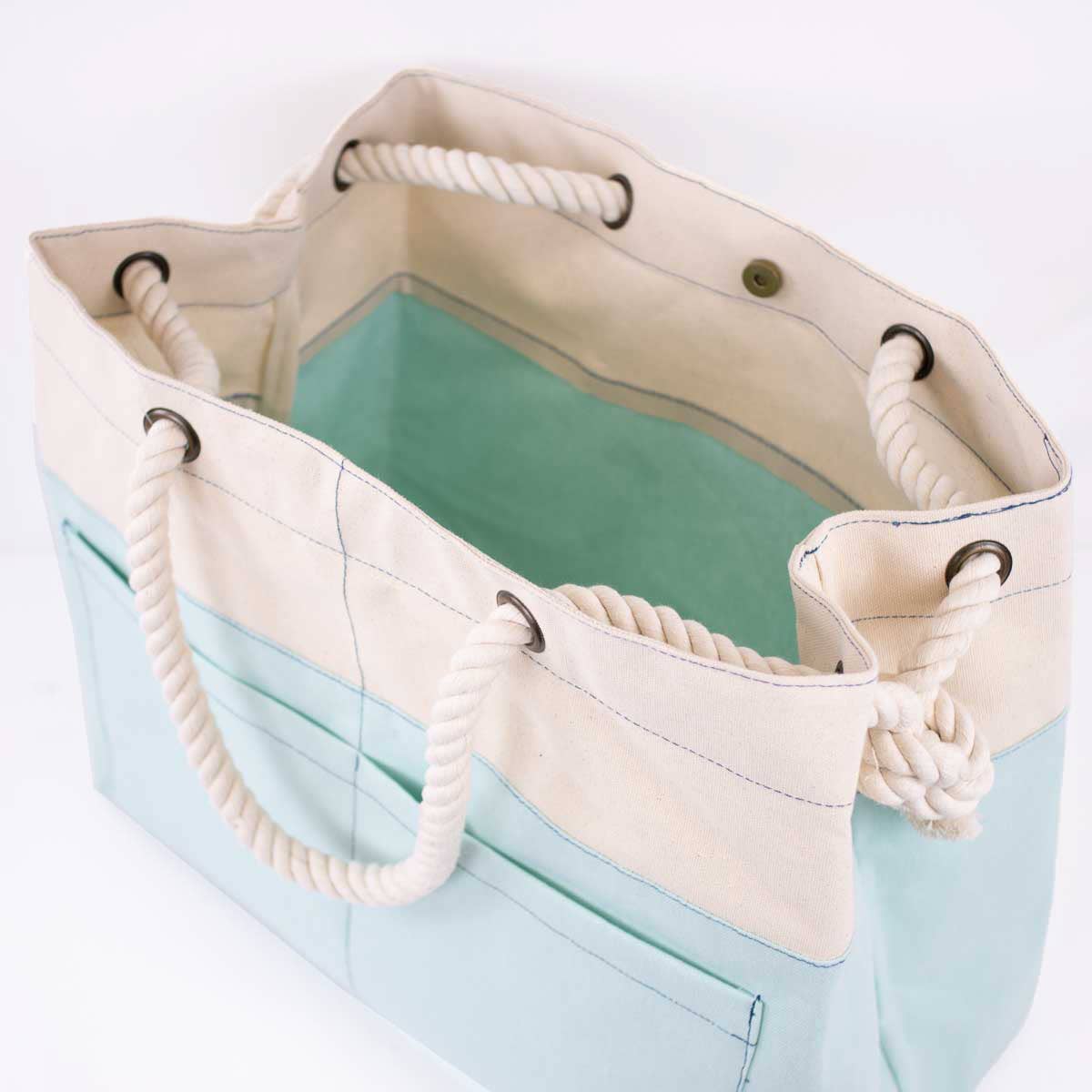 Lakeside Getaway Canvas Tote