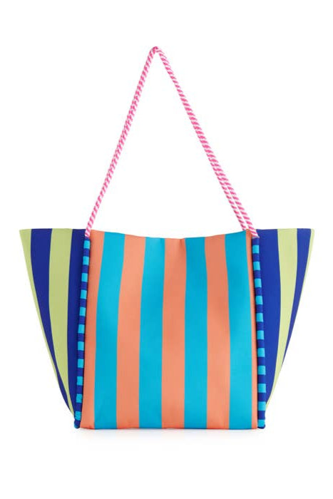 Taormina Tote Blue Multi