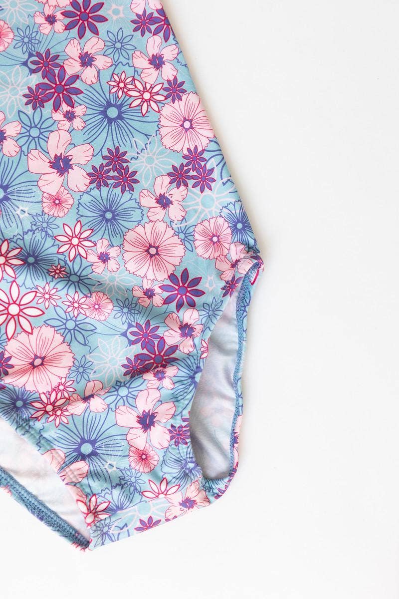 Love Blooms Flutter Sleeve Leotard
