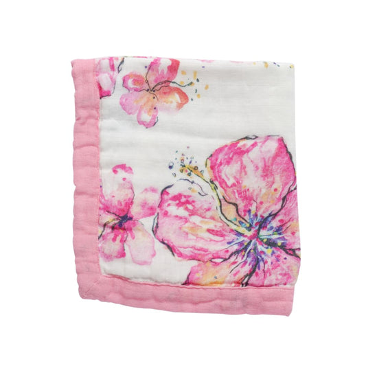 Coco Moon Hibiscus Kiss Security Blanket