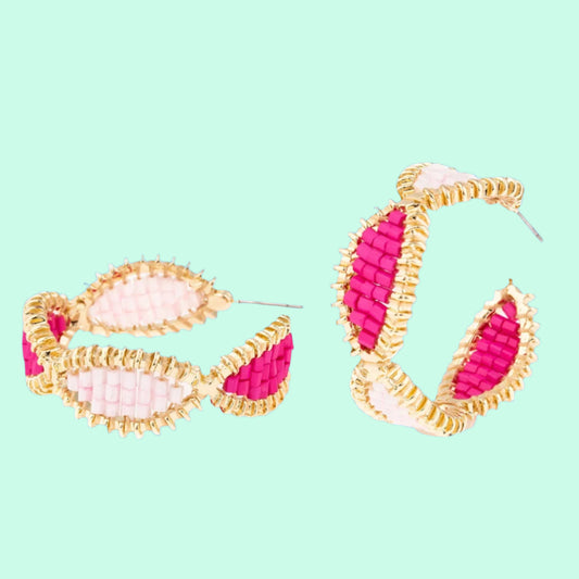 Michelle McDowell Brook Earrings Blush / Pink