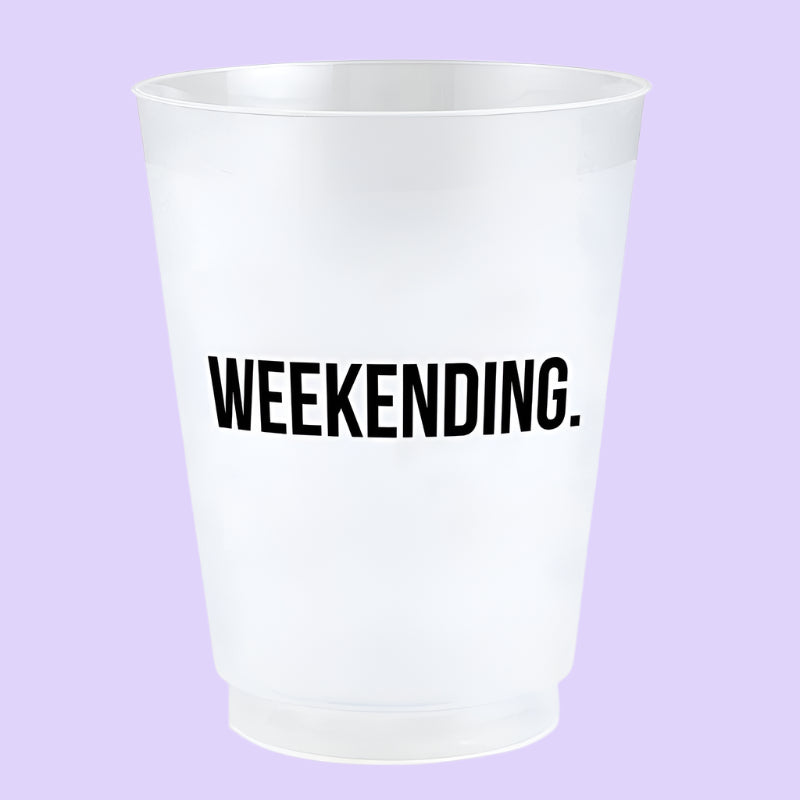 Weekending. Reusable Frost Cups