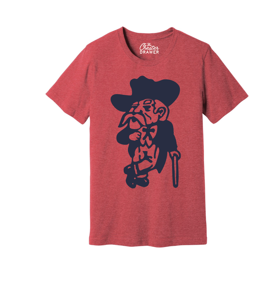 Ole Miss Vintage Rebels Crewneck Unisex Tee
