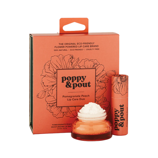 Poppy & Pout Lip Care Duo Gift Set