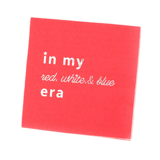 In my Red, White, and Blue Era Patriotic Party Napkins