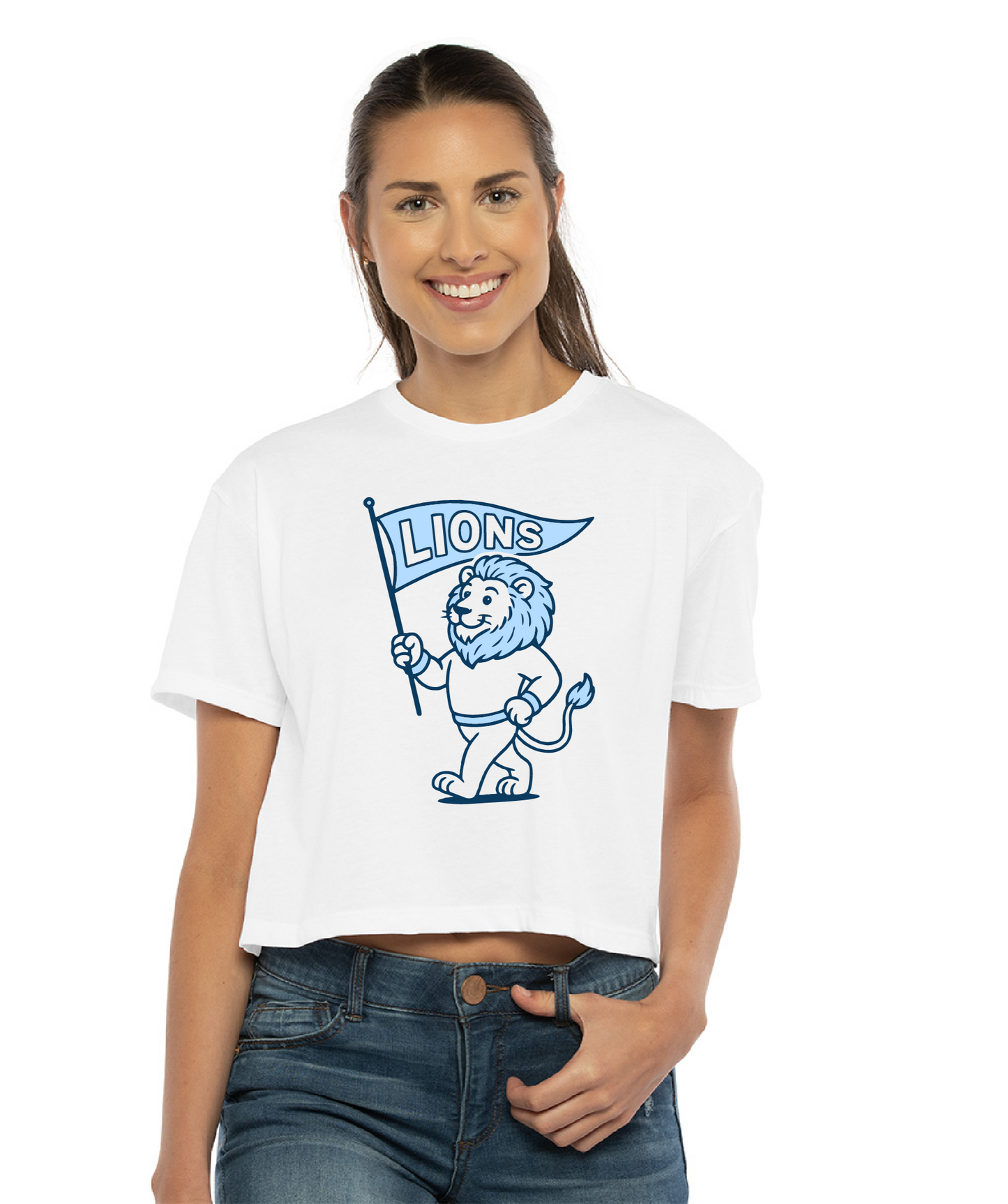 Roar & Rally Crop Tee