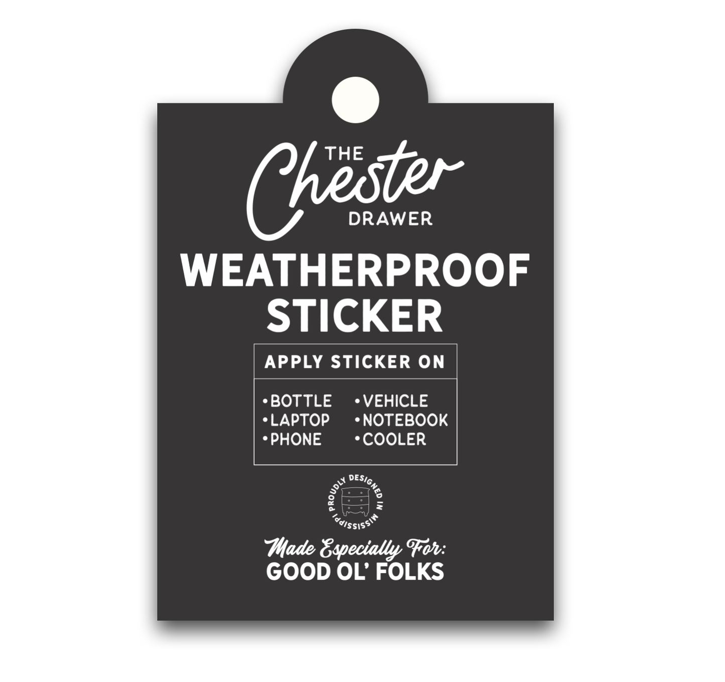 Vinyl Waterproof Sticker