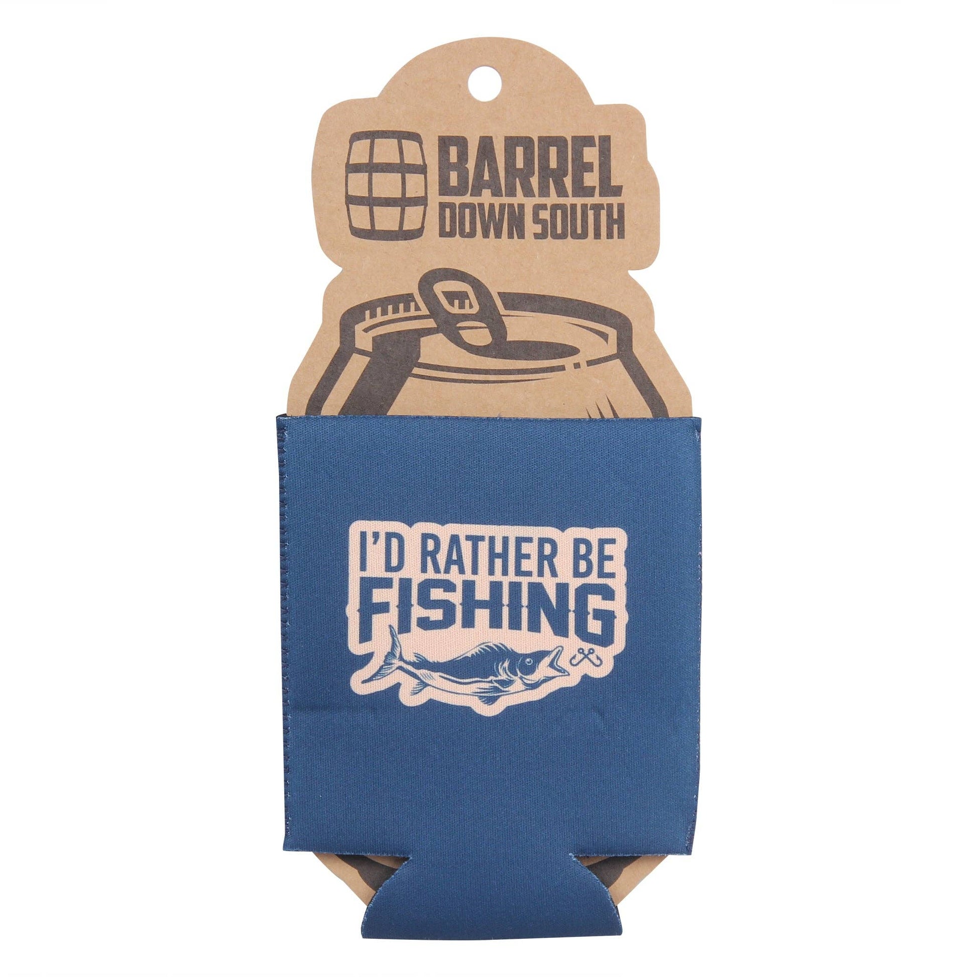 I'd Rather Be Fishing Can Koozie