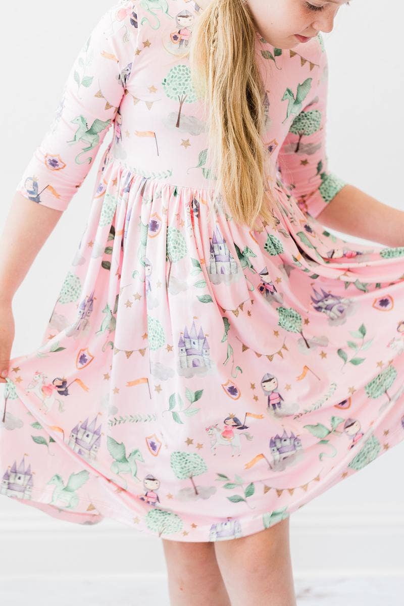 Once Upon a Time Pink Princess Castle Twirl Dress