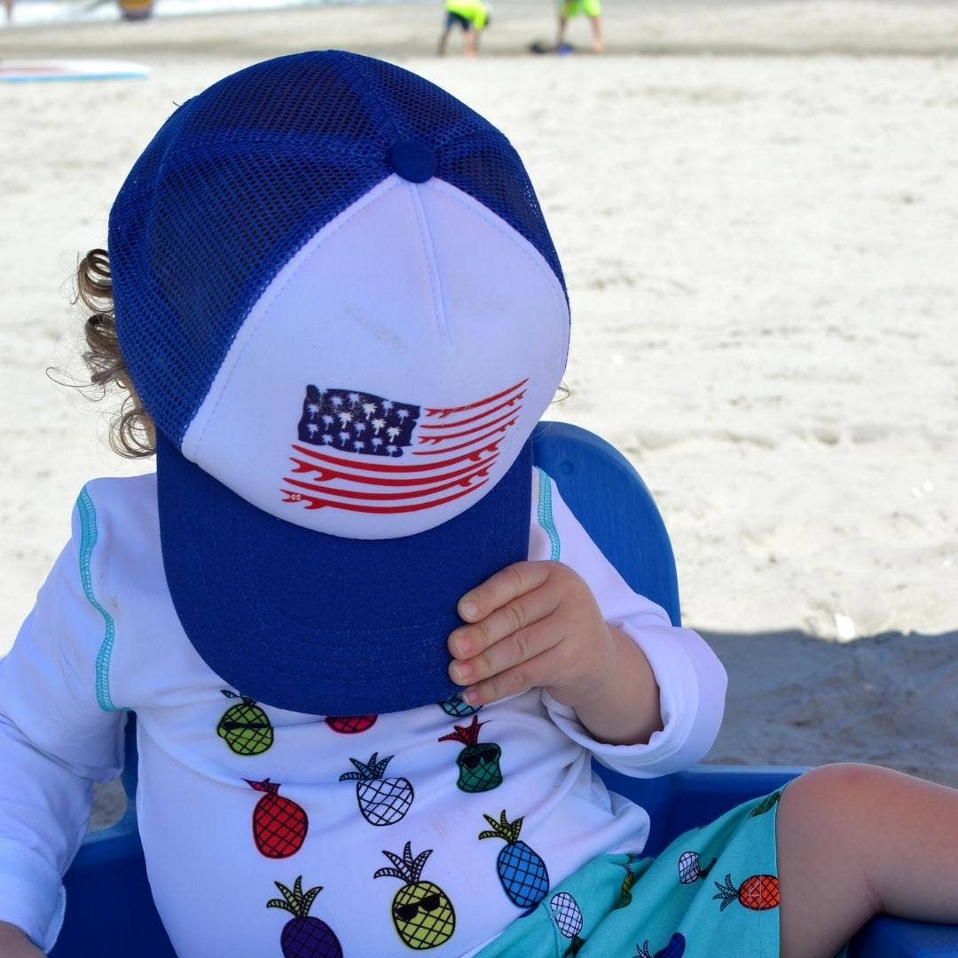 American Surf Boards Youth Trucker Hat