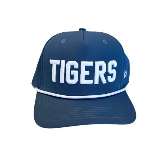 Navy Blue Tigers Performance Rope Hat